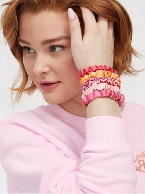 Roller Rabbit X Target Pink and Orange Hair Binders 5pk , New